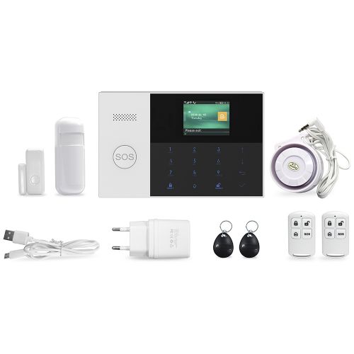 wifi+gsm dual network alarm systems